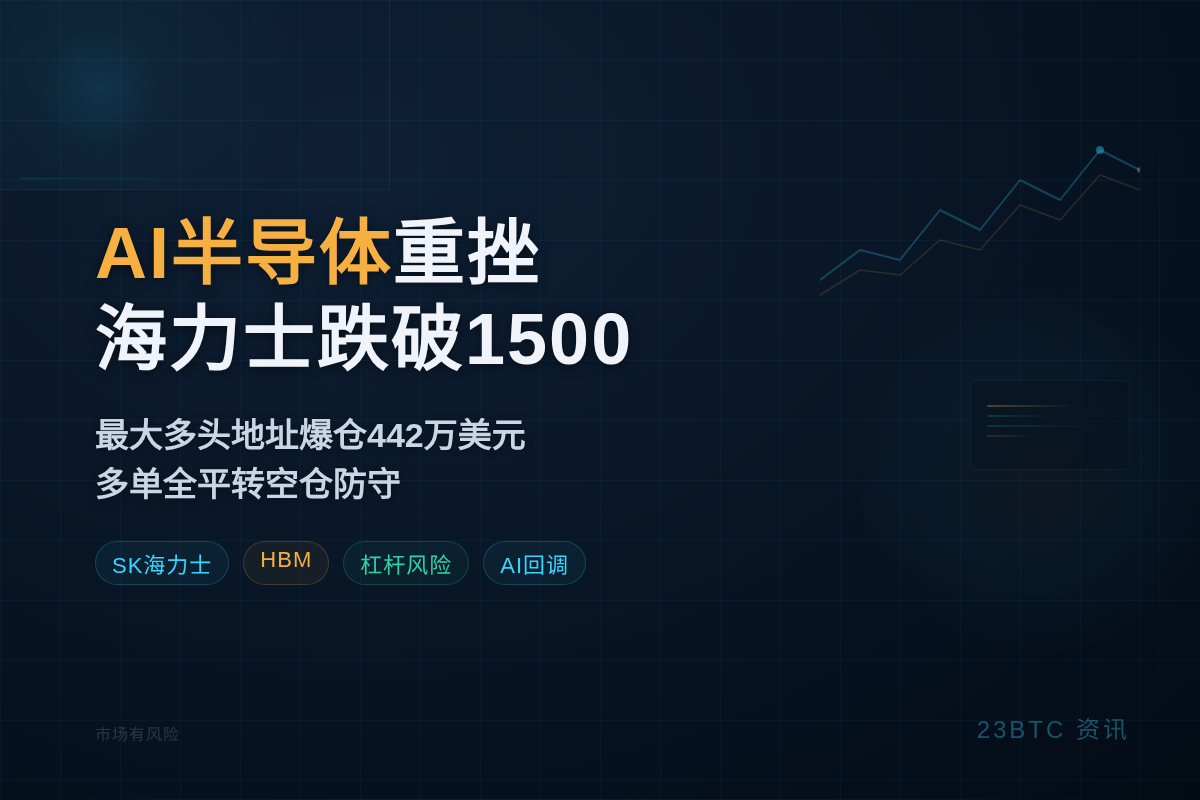 AI半导体重挫 海力士跌破1500插图1 AI半导体重挫 海力士跌破1500