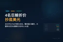 4名巨鲸折价抄底美光，合计建仓754万美元