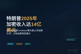 特朗普2025年加密收入达14亿美元