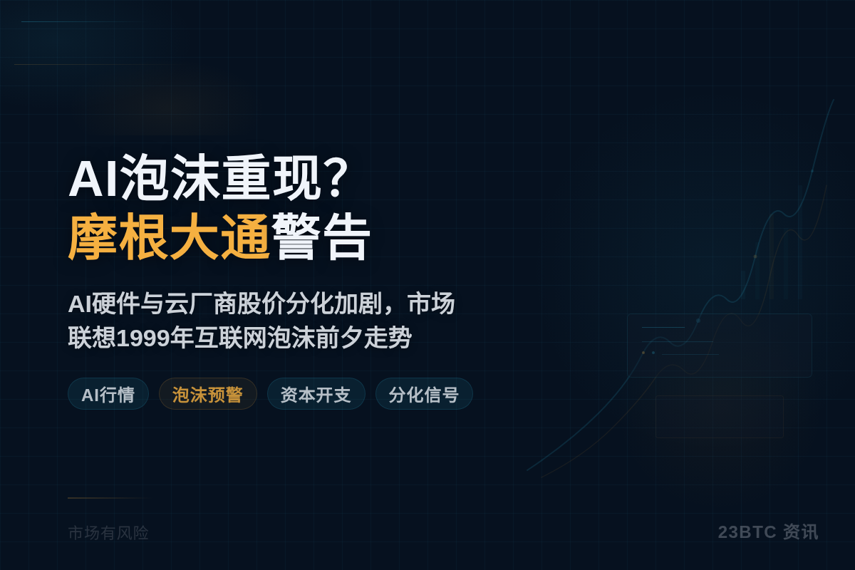 AI泡沫重现?摩根大通警告插图1 AI泡沫重现?摩根大通警告