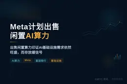 Meta计划出售闲置AI算力，需求依然强劲。