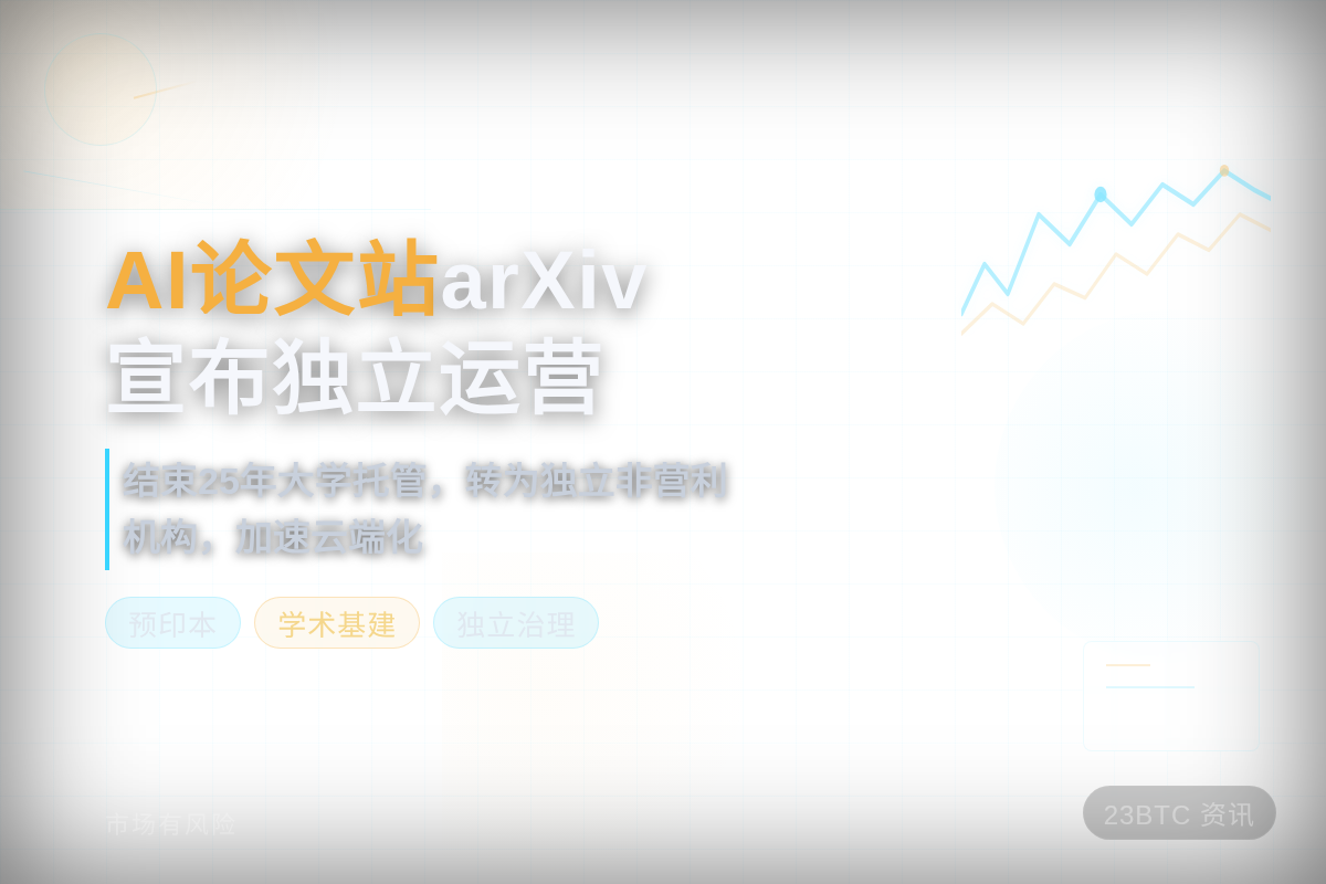 AI论文站arXiv宣布独立运营插图1 AI论文站arXiv宣布独立运营