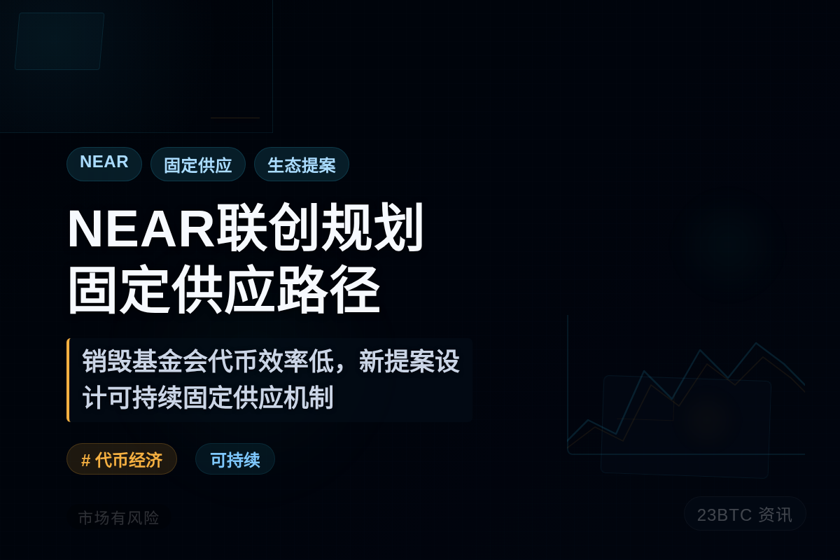 NEAR联创规划代币固定供应路径插图1 NEAR联创规划代币固定供应路径