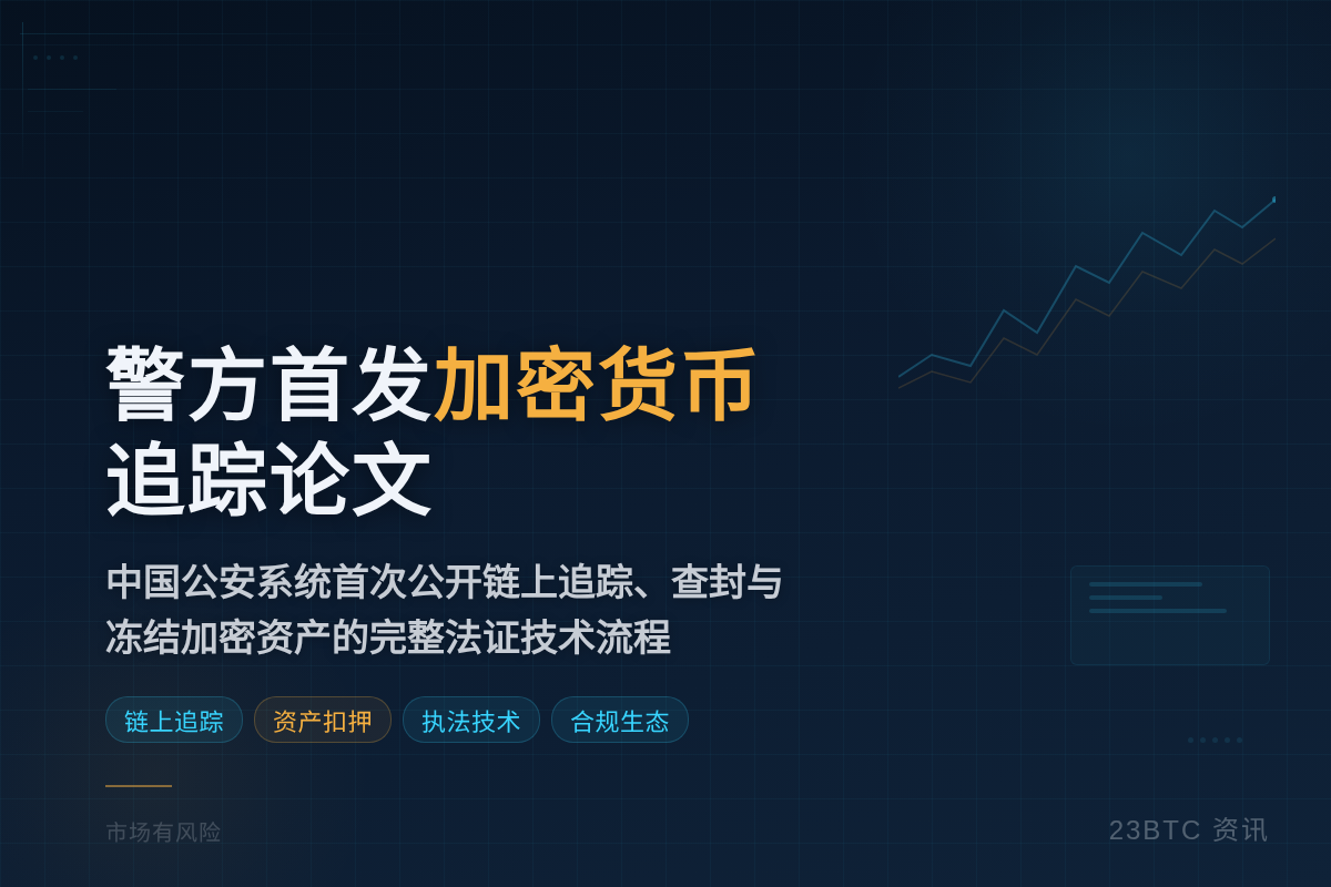 中国警方首发加密货币追踪论文