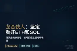 龙合伙人：坚定看好ETH和SOL