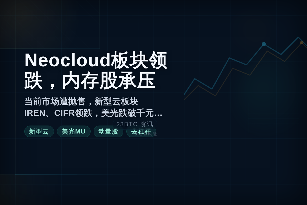 分析师:Neocloud板块领跌,内存股承压插图1 分析师:Neocloud板块领跌,内存股承压