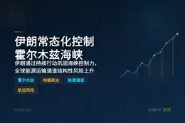 伊朗常态化控制霍尔木兹海峡