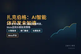 扎克伯格：AI智能体开发未加速