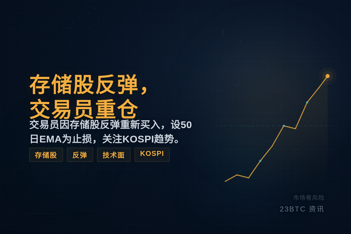 存储股反弹，交易员重仓