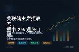 美联储主席拒表态，重申2%通胀目标