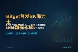 Bitget首发SK海力士IPO盘前永续