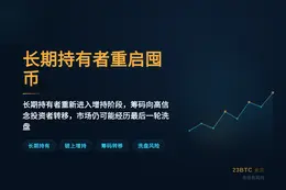 长期持有者重启囤币，市场或需最后一轮洗盘
