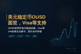美元稳定币OUSD面世，Visa等支持