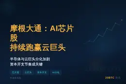摩根大通：AI芯片股持续跑赢云巨头