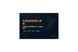 外资创纪录涌入美股