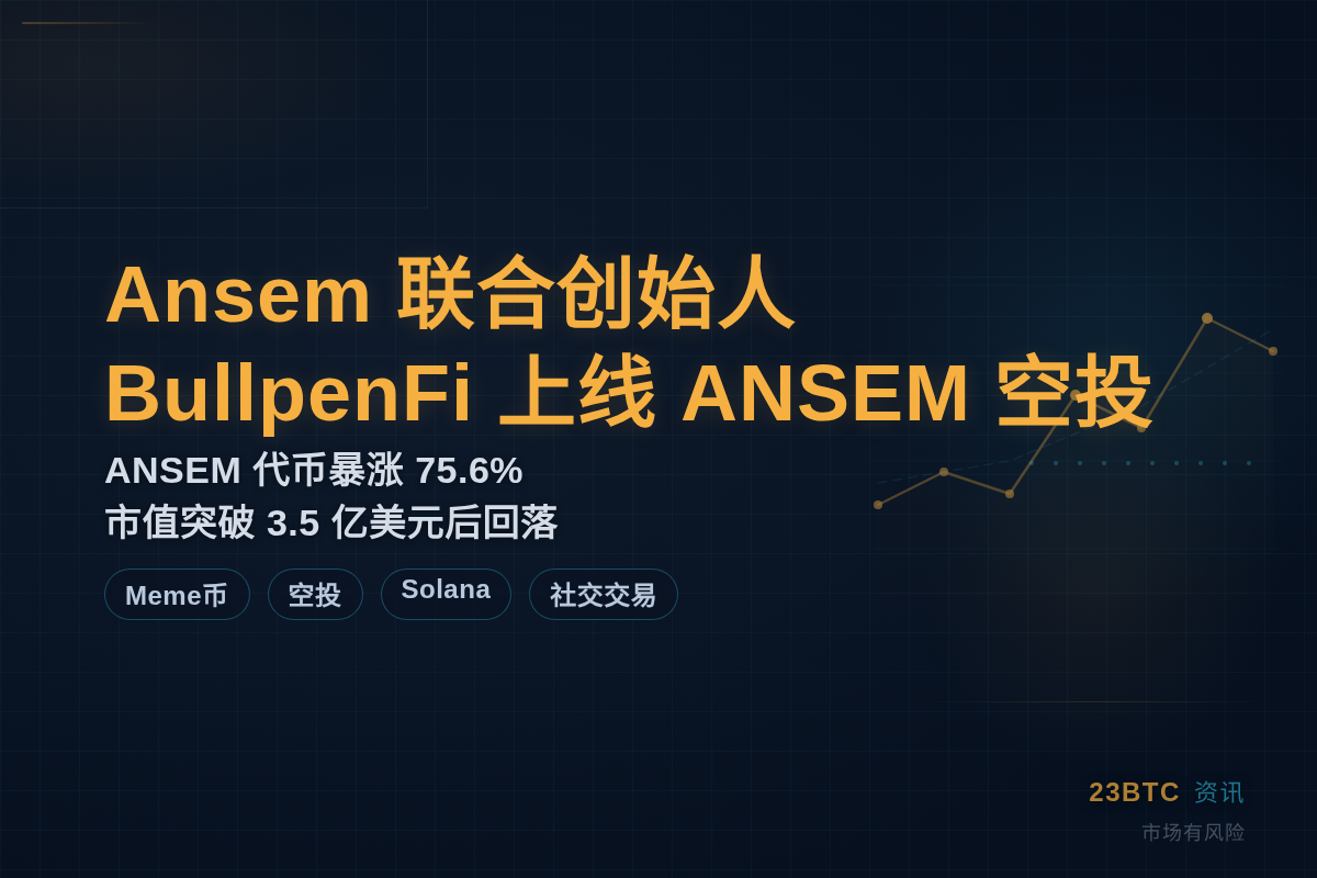 Ansem联合创始人BullpenFi上线ANSEM空投插图1 Ansem联合创始人BullpenFi上线ANSEM空投