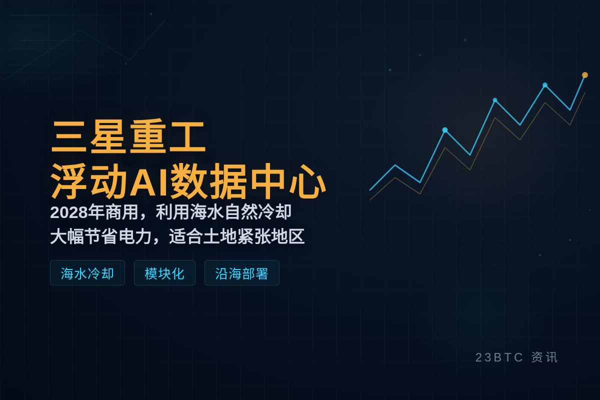 三星重工2028年商用浮动AI数据中心