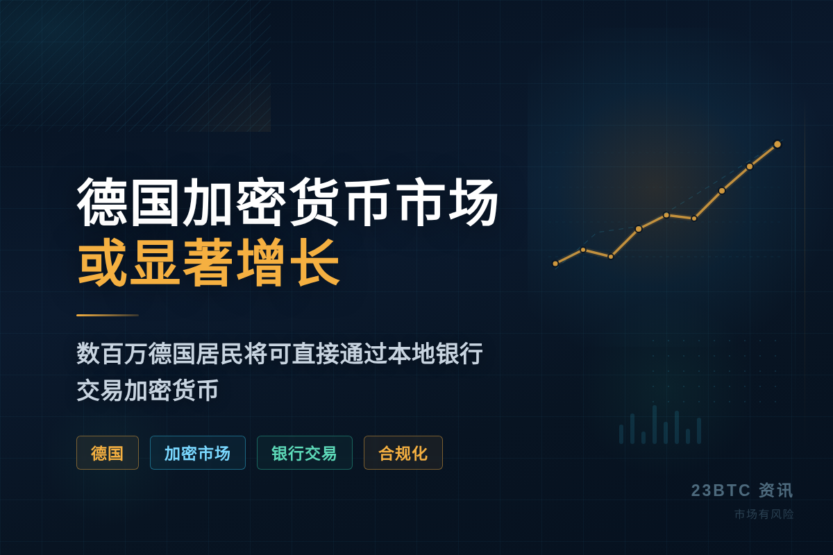 德国加密货币市场未来数月或显著增长插图1 德国加密货币市场未来数月或显著增长