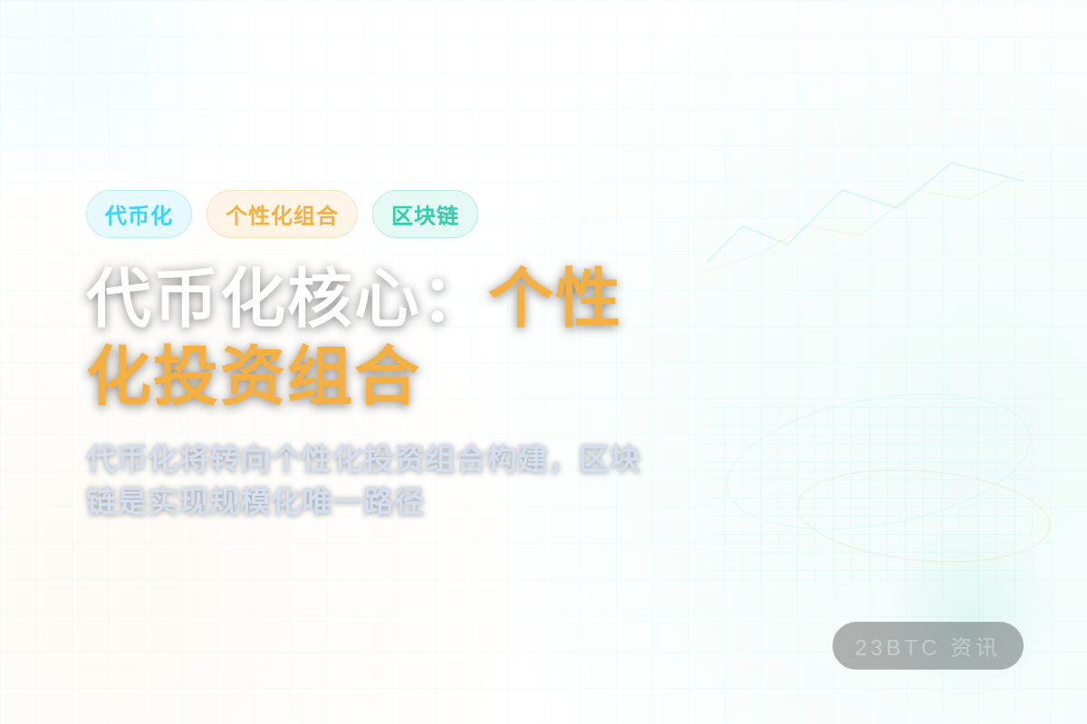 代币化核心:个性化投资组合插图1 代币化核心:个性化投资组合