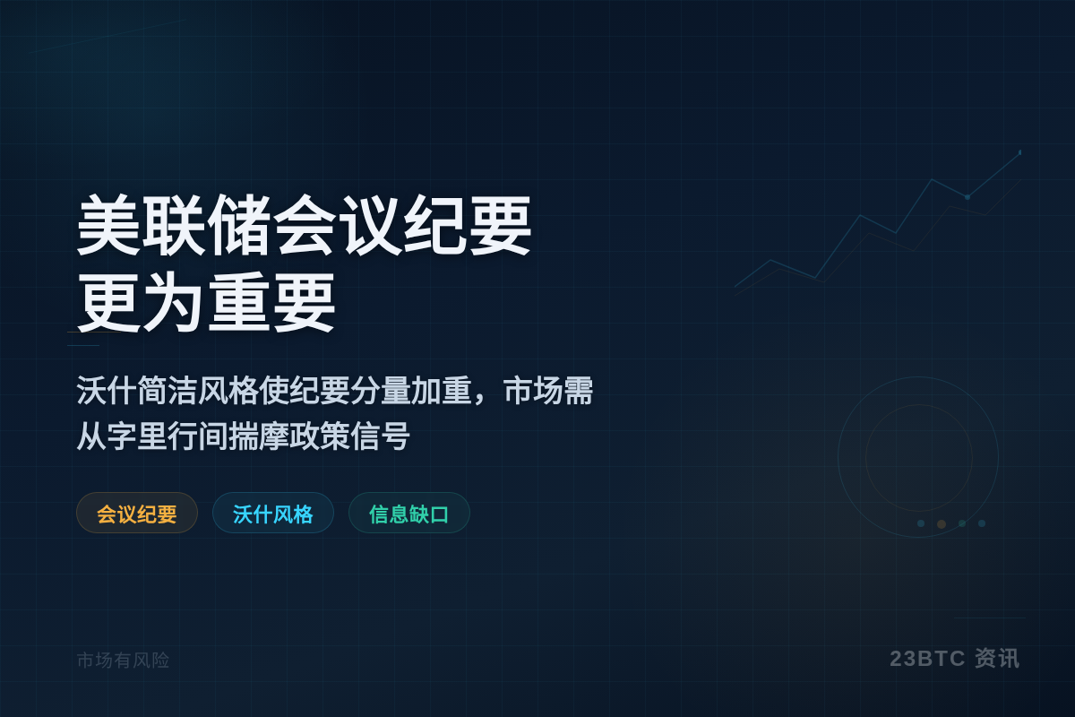 美联储会议纪要更为重要插图1 美联储会议纪要更为重要