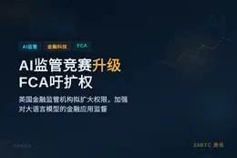 AI监管竞赛升级，FCA吁扩权