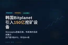 韩国Bitplanet与Antalpha签备忘录，引入150