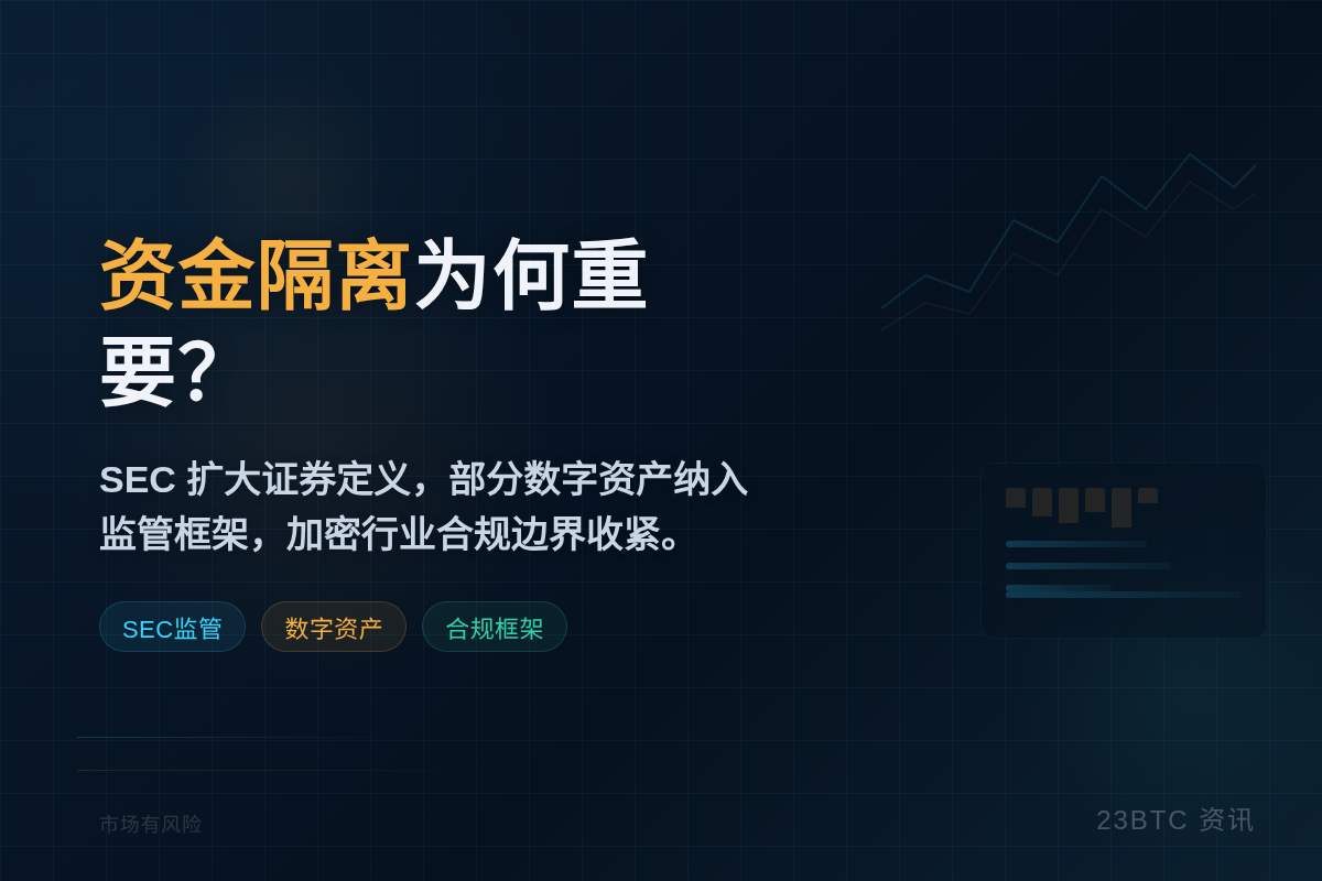 资金隔离为何重要？