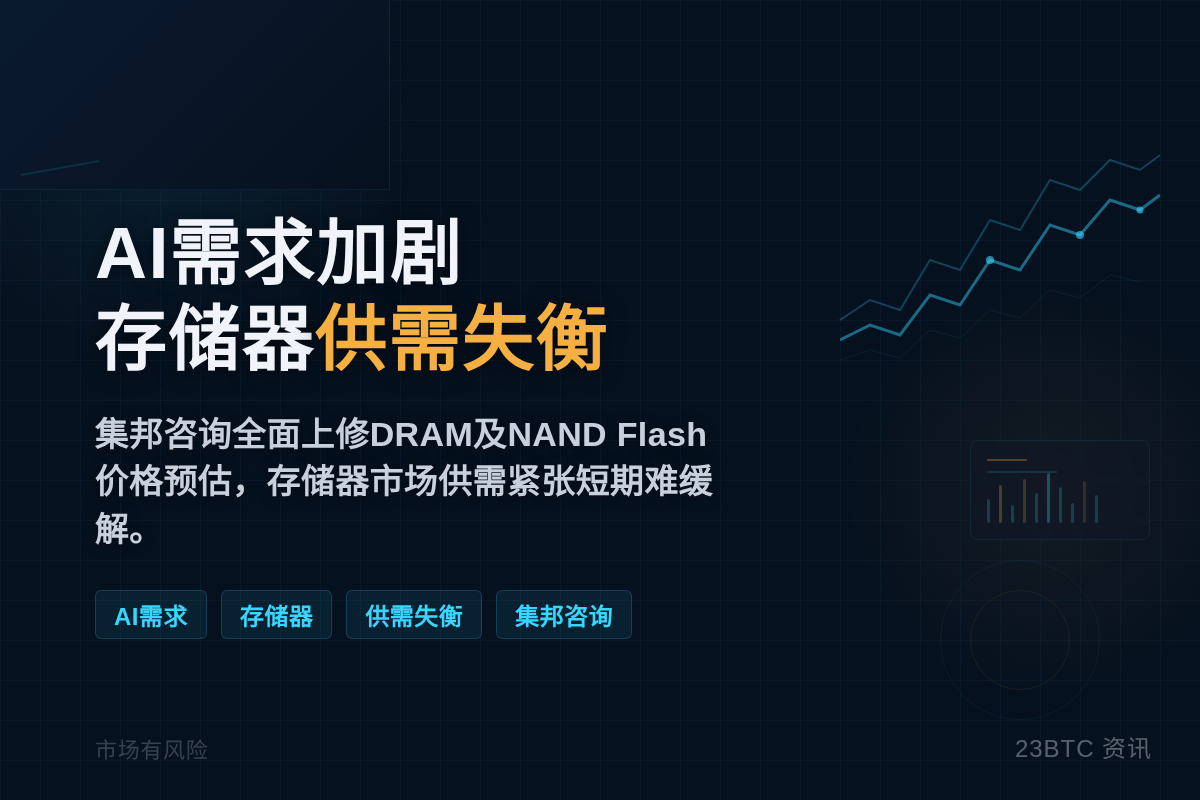 AI需求加剧存储器供需失衡