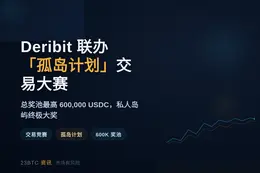 官方消息：Deribit 与 SignalPlus 联合举办