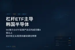美股与韩国科技股对比：杠杆ETF主导韩国半导体