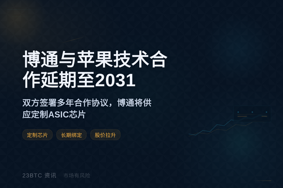 博通与苹果技术合作延期至2031插图1 博通与苹果技术合作延期至2031