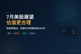 7月美股展望：估值更合理，预期更强