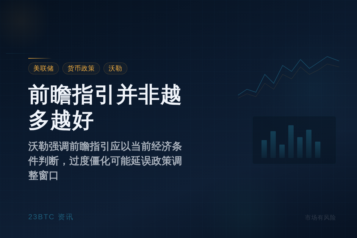 美联储理事：前瞻指引非越多越好