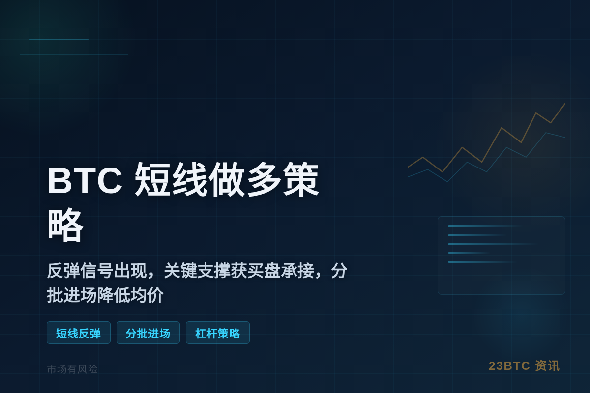 BTC短线做多策略