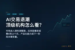 AI交易退潮，顶级机构怎么看？