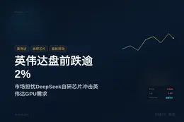 英伟达盘前跌逾2%