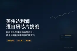 英伟达利润遭自研芯片挑战