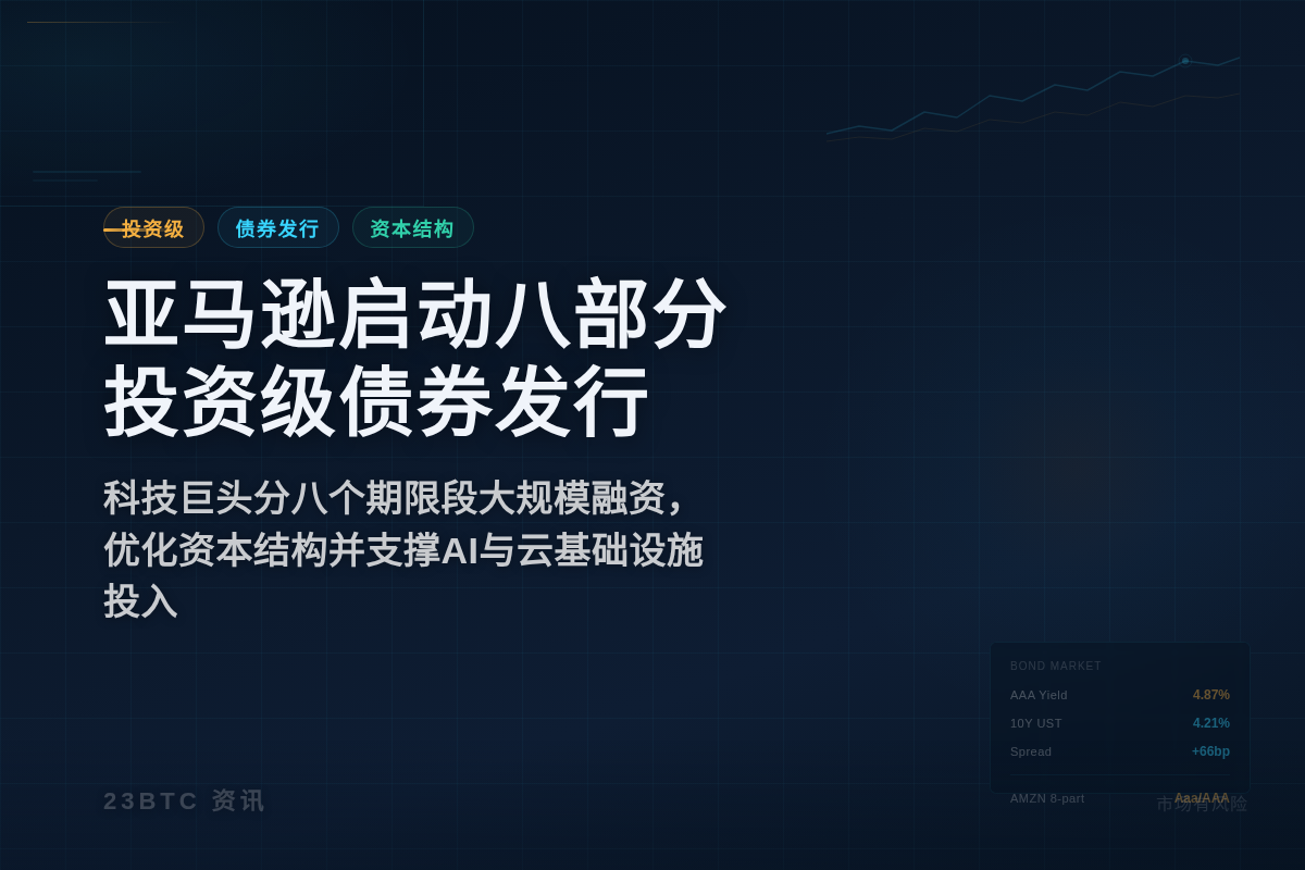 亚马逊宣布8部分投资级债券发行插图 亚马逊宣布8部分投资级债券发行