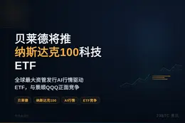 贝莱德将推纳斯达克100科技ETF