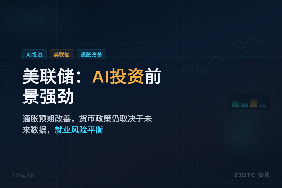 美联储威廉姆斯:AI投资前景强劲插图1 美联储威廉姆斯:AI投资前景强劲