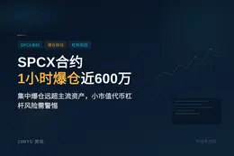 SPCX 合约 1 小时爆仓近 600 万美元