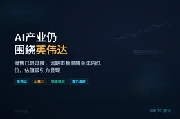 尽管股价疲软，AI产业仍围绕英伟达