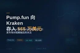 Pump.fun 向 Kraken 存入价值 565 万美元