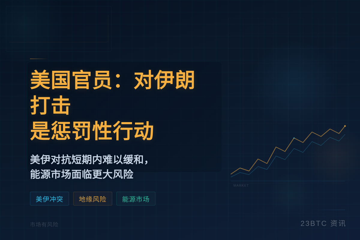 美国官员：对伊朗打击是惩罚性行动，短期内不会结束