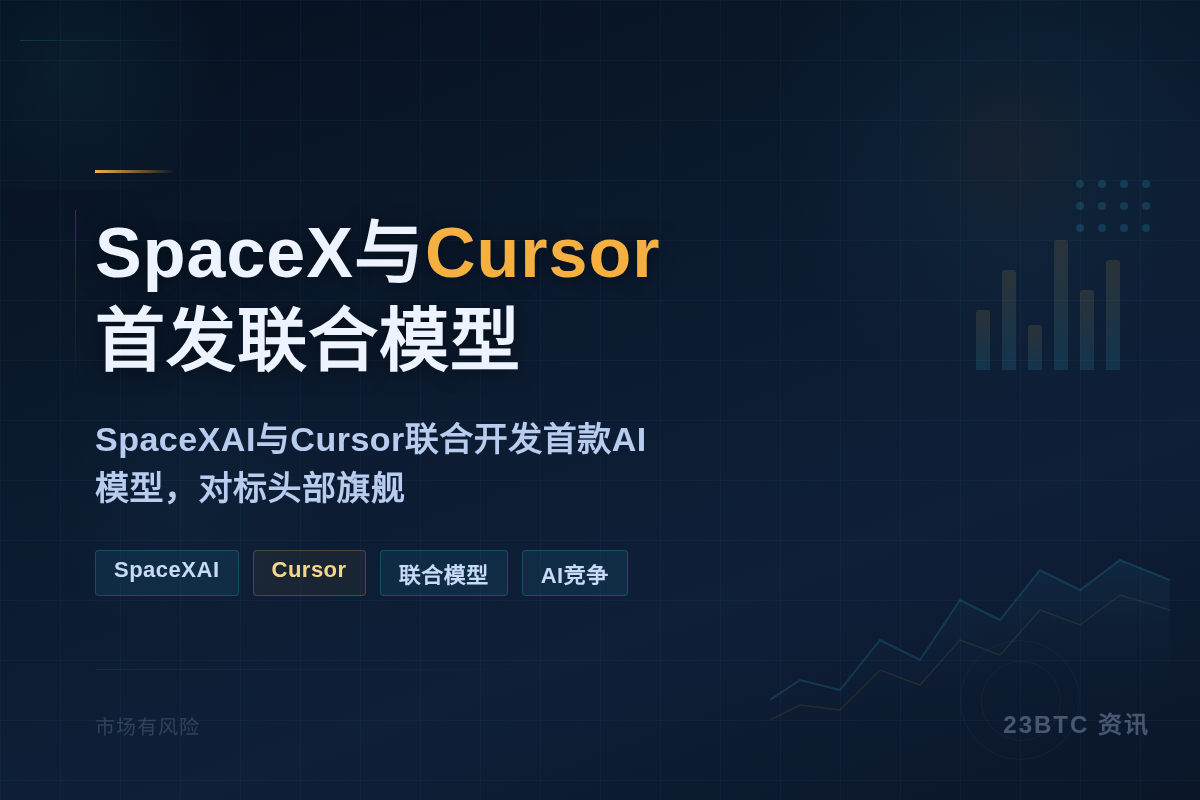 SpaceX与Cursor周三首发联合模型