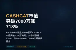 CASHCAT市值突破7000万涨718%