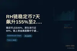 RH链稳定币7天飙升155%至2.47亿