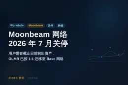 Wormhole宣布Moonbeam网络将于2026年7月3
