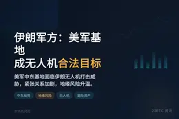 伊朗军方：美军基地成无人机合法目标