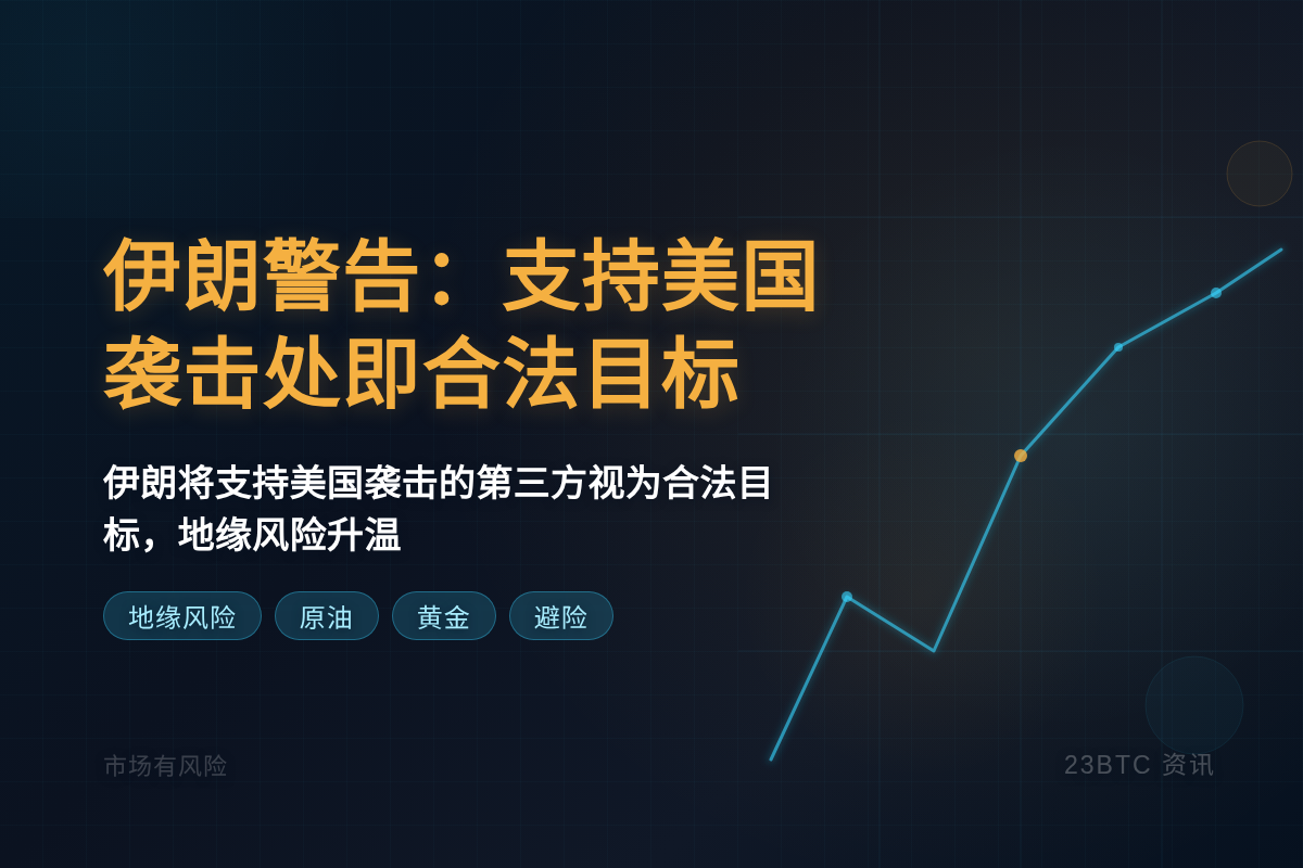 伊朗警告:支持美国袭击处即合法目标插图1 伊朗警告:支持美国袭击处即合法目标
